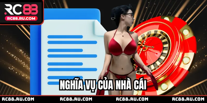 Nghĩa vụ của nhà cái